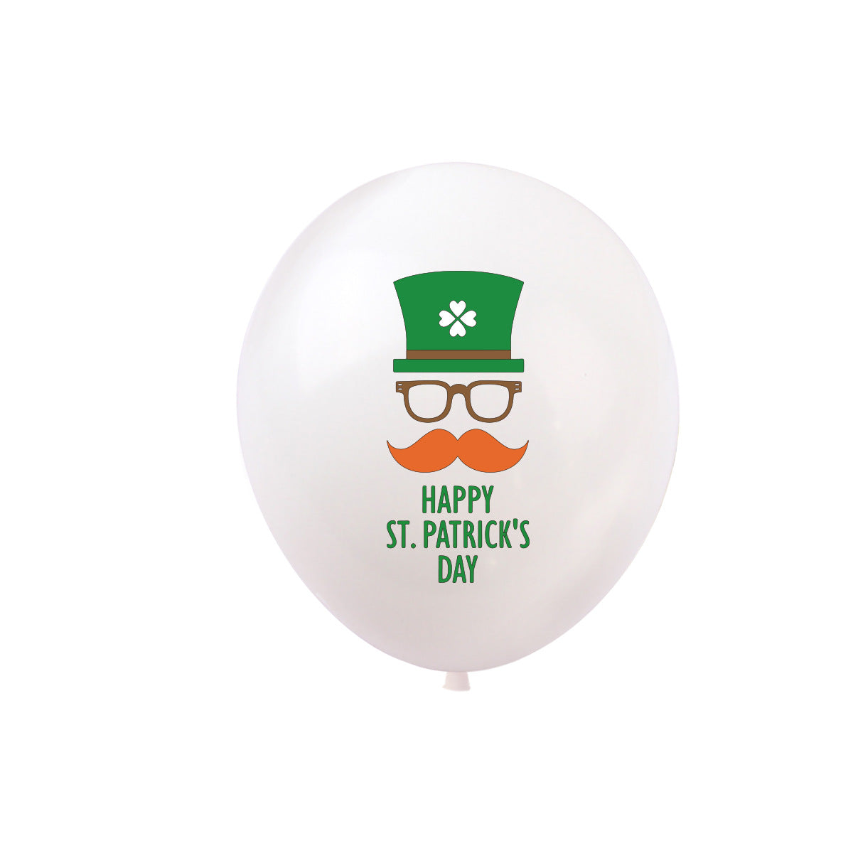 St. Patrick's Day Theme Latex Balloons - 5 Pcs