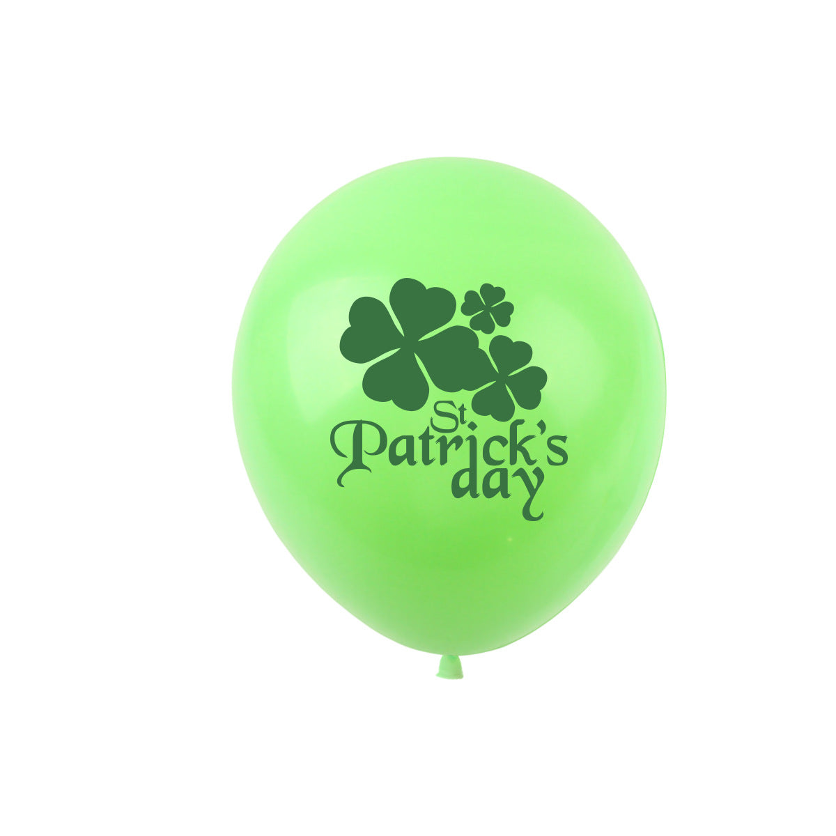 St. Patrick's Day Theme Latex Balloons - 5 Pcs