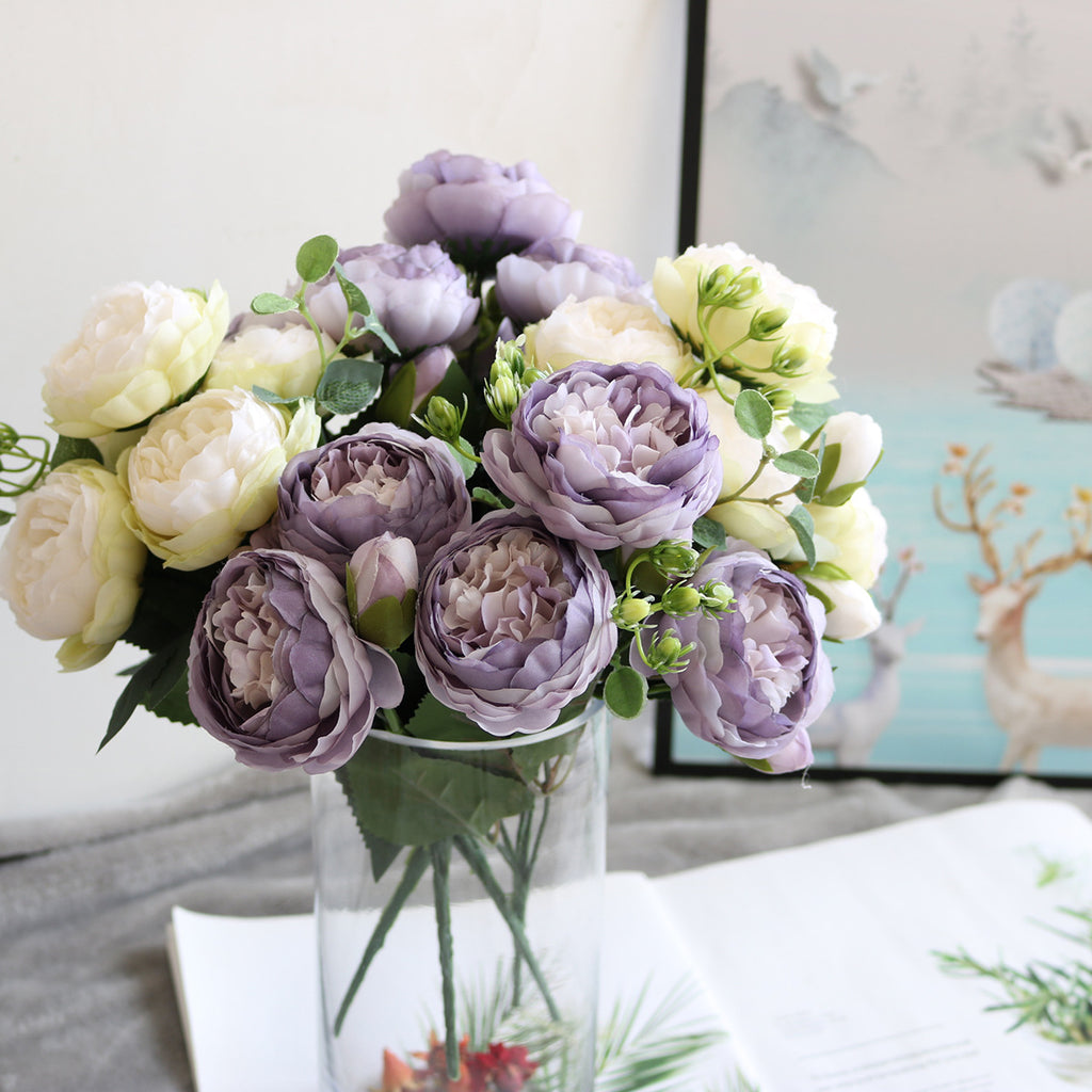 30cm Premium Artificial Peony Flowers